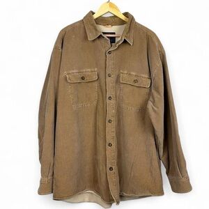 Woolrich Brown Corduroy Shirt Jacket